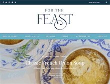 Tablet Screenshot of forthefeast.com